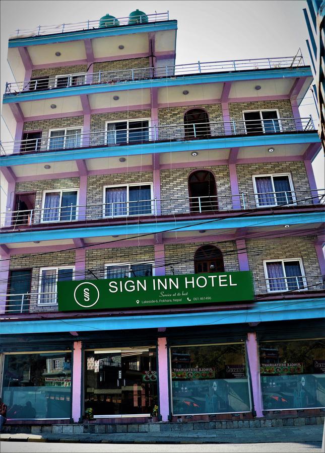 Oyo 193 Sign Inn Hotel Pokhara Eksteriør bilde